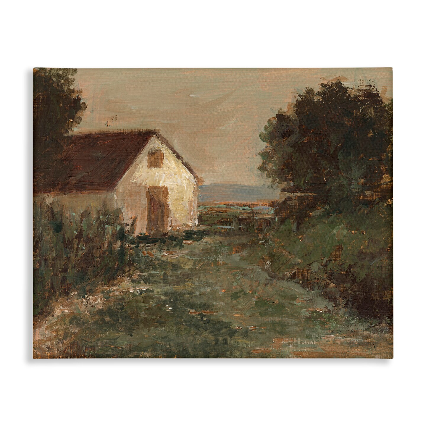 Stupell Industries Traditional Cottage by Sea Canvas Wall Art Design by Ethan Harper
