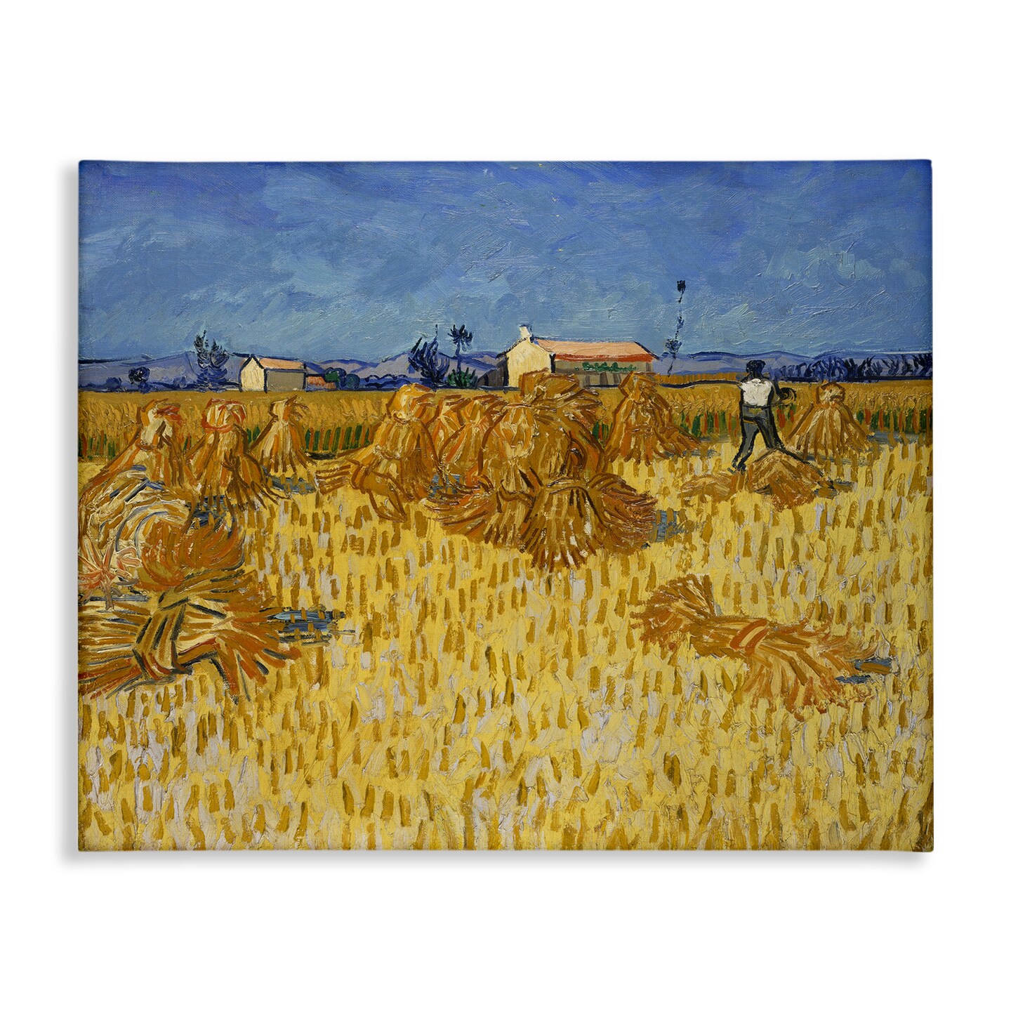 Stupell Industries Van Gogh Corn Harvest Canvas Wall Art Design by one1000paintings