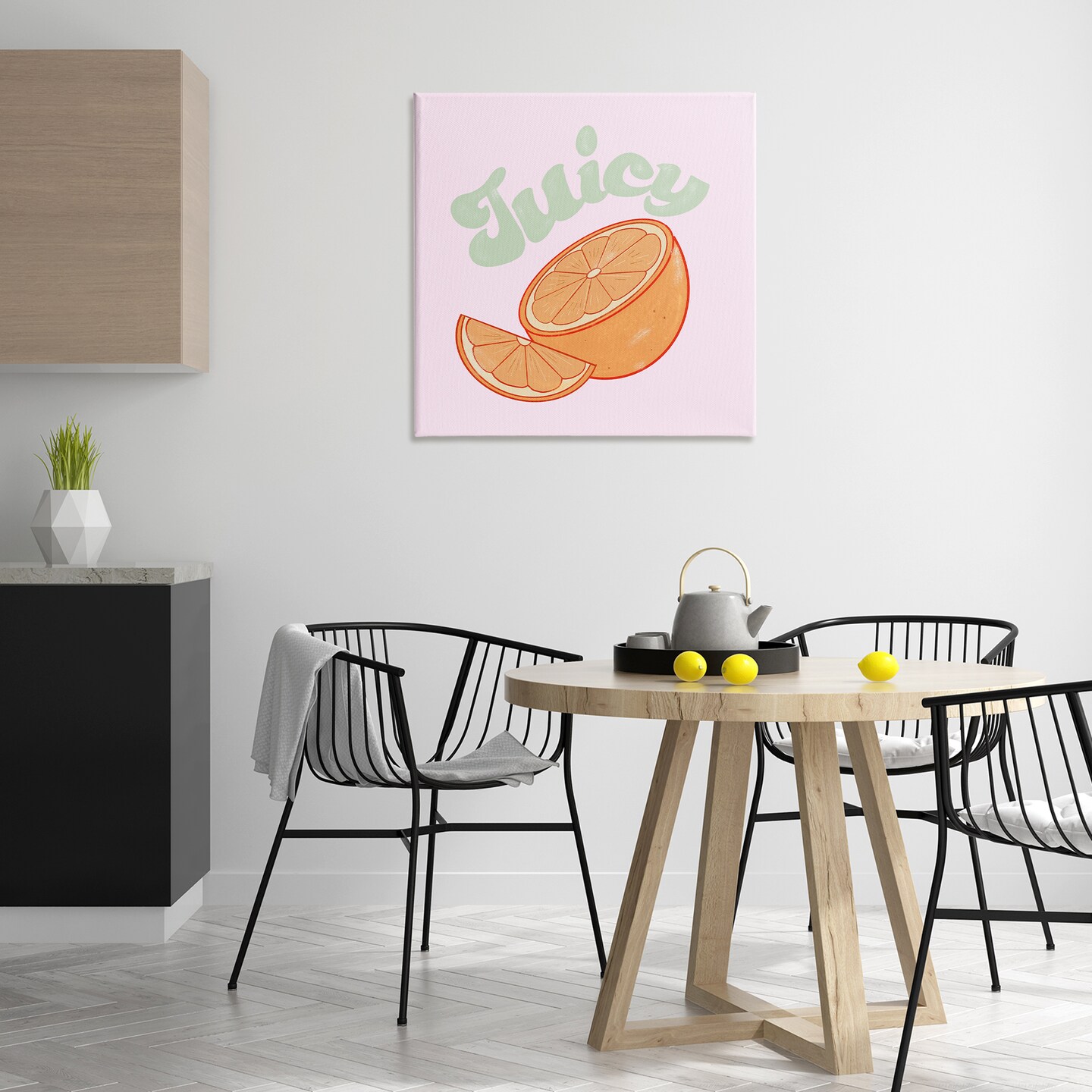 Stupell Industries Juicy Citrus Slice Canvas Wall Art Design by Ashley Singleton