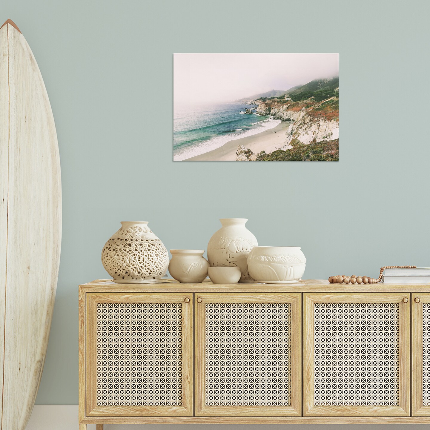 Stupell Industries Big Sur Coast View Canvas Wall Art Design by Sisi and Seb