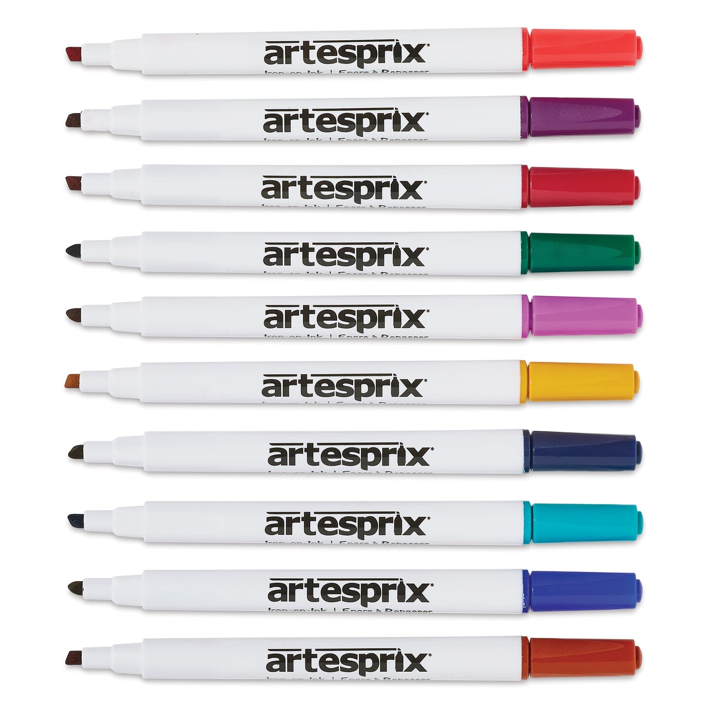 Artesprix Sublimation Markers - Chisel-Tip, Set of 10 Bold Colors