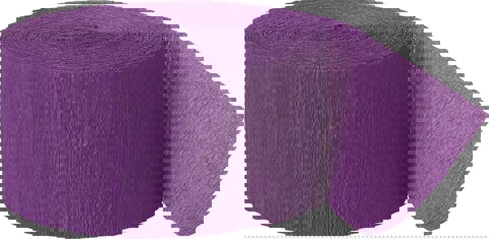 Crepe Paper Streamers, 1-3/4" x 81 ft, Assorted Colors – Party Decorations, Classroom & Craft Supplies