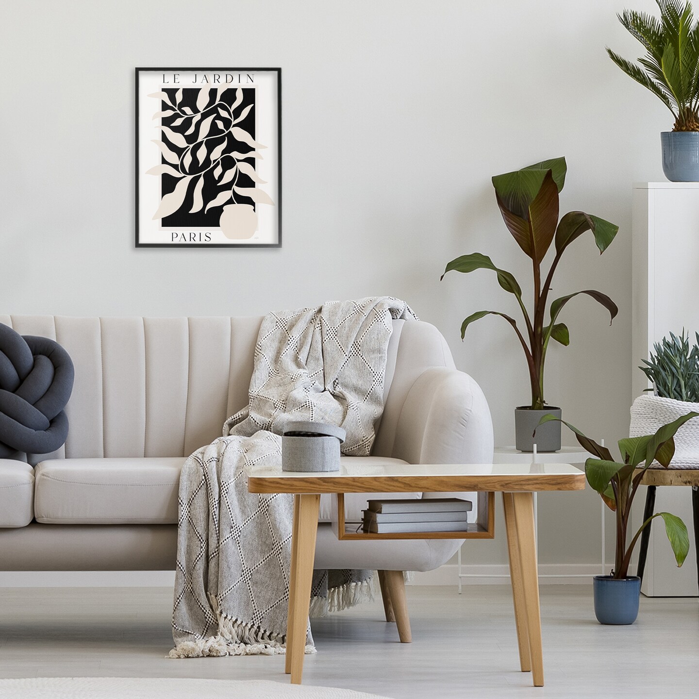 Stupell Industries Le Jardin Paris Botanicals Framed Giclee, design by Natalie Carpentieri