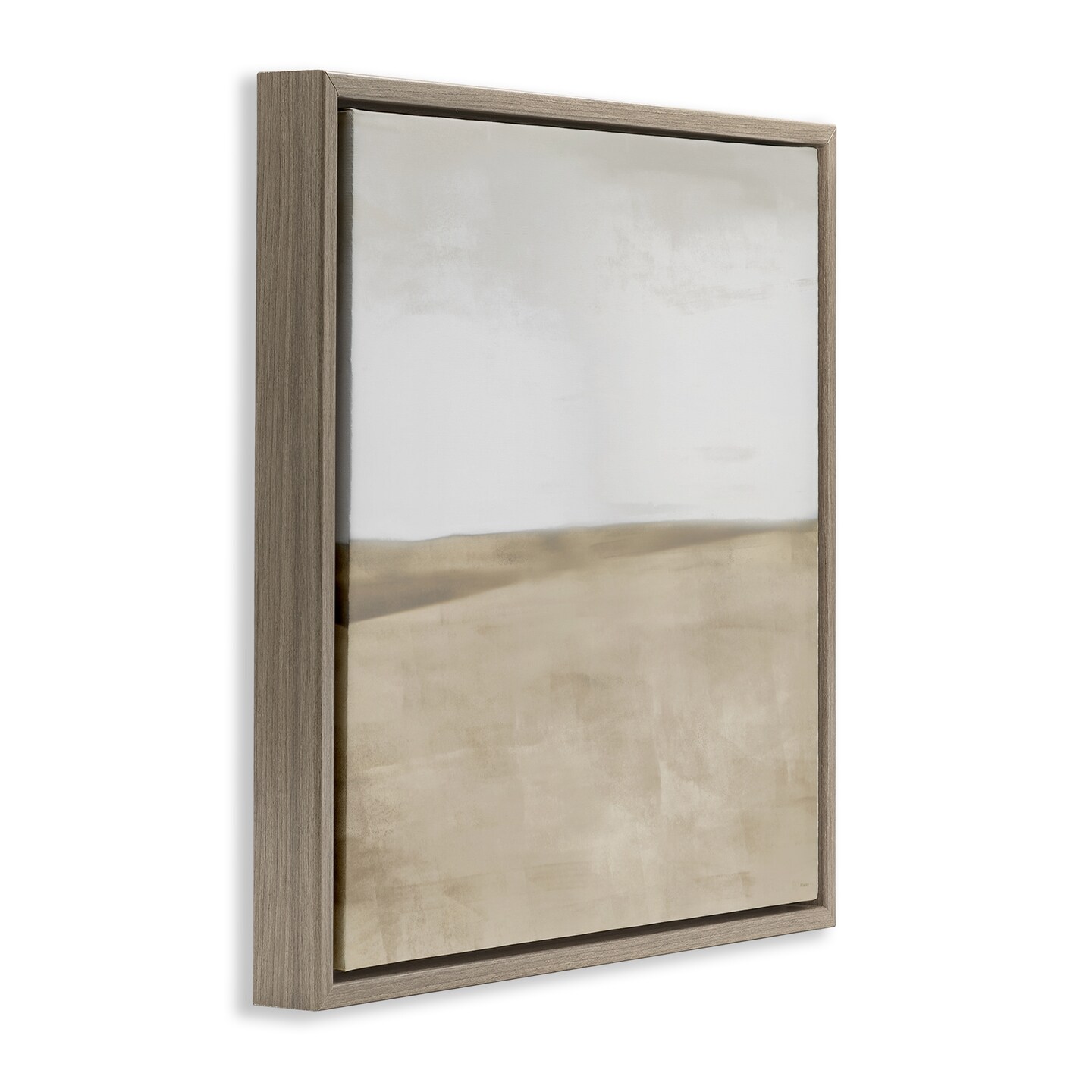 Stupell Industries Muted Smooth Hills Floating Frame, design by Dan Meneely
