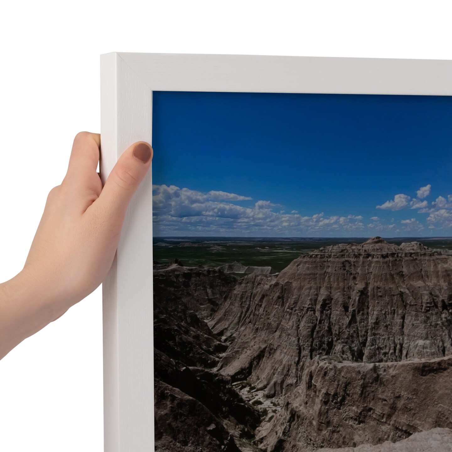 ArtToFrames 16x22 Inch Picture Frame, This 1.00 Inch Custom Wood Poster Frame is Available in Multiple Colors, Great for Your Art or Photos - Comes with Economy Acrylic and Corrugated Backing (A69LY)