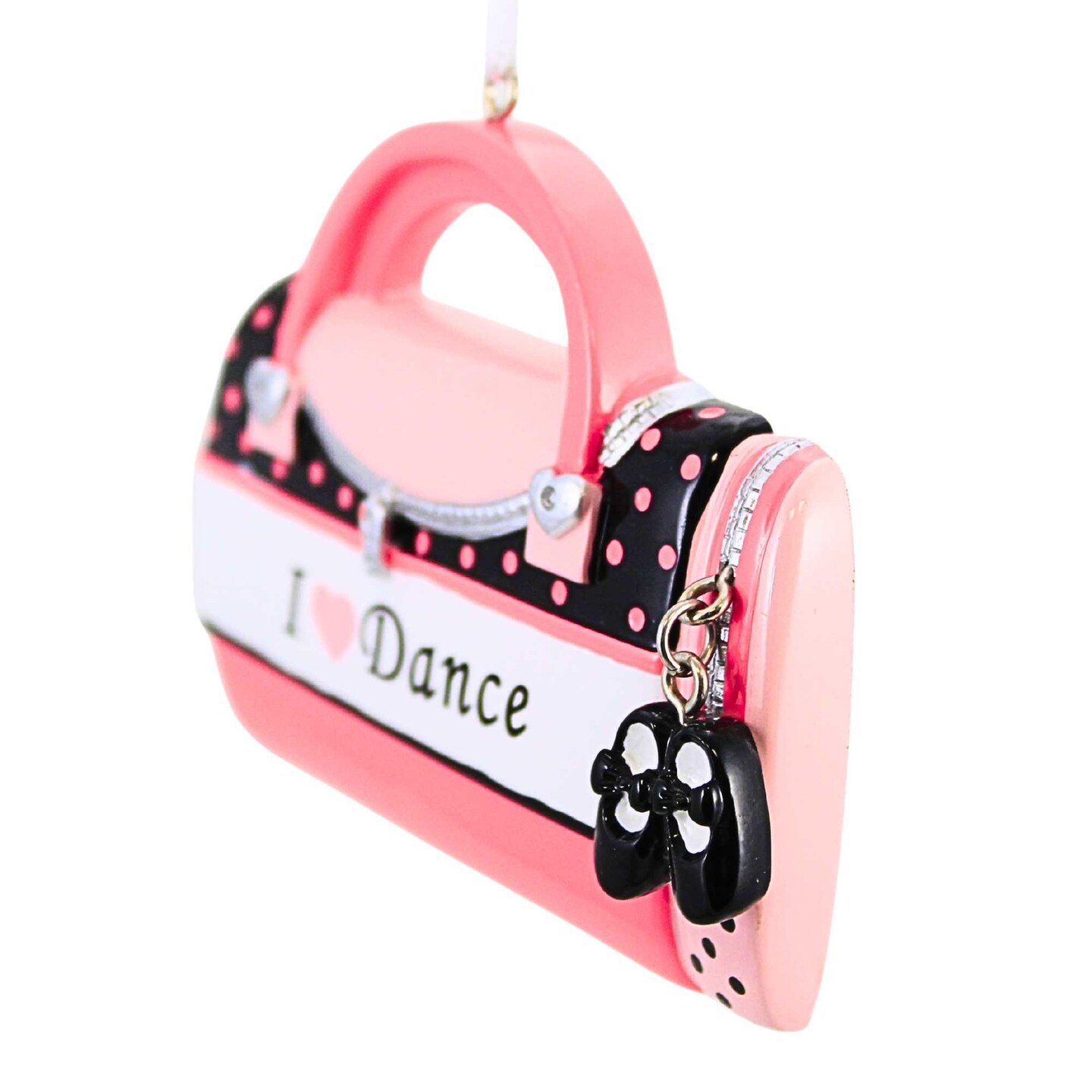 Polarx 3.0 Inch Dance Bag Christmas Tree Ornament , Dance Shoes Suitcase