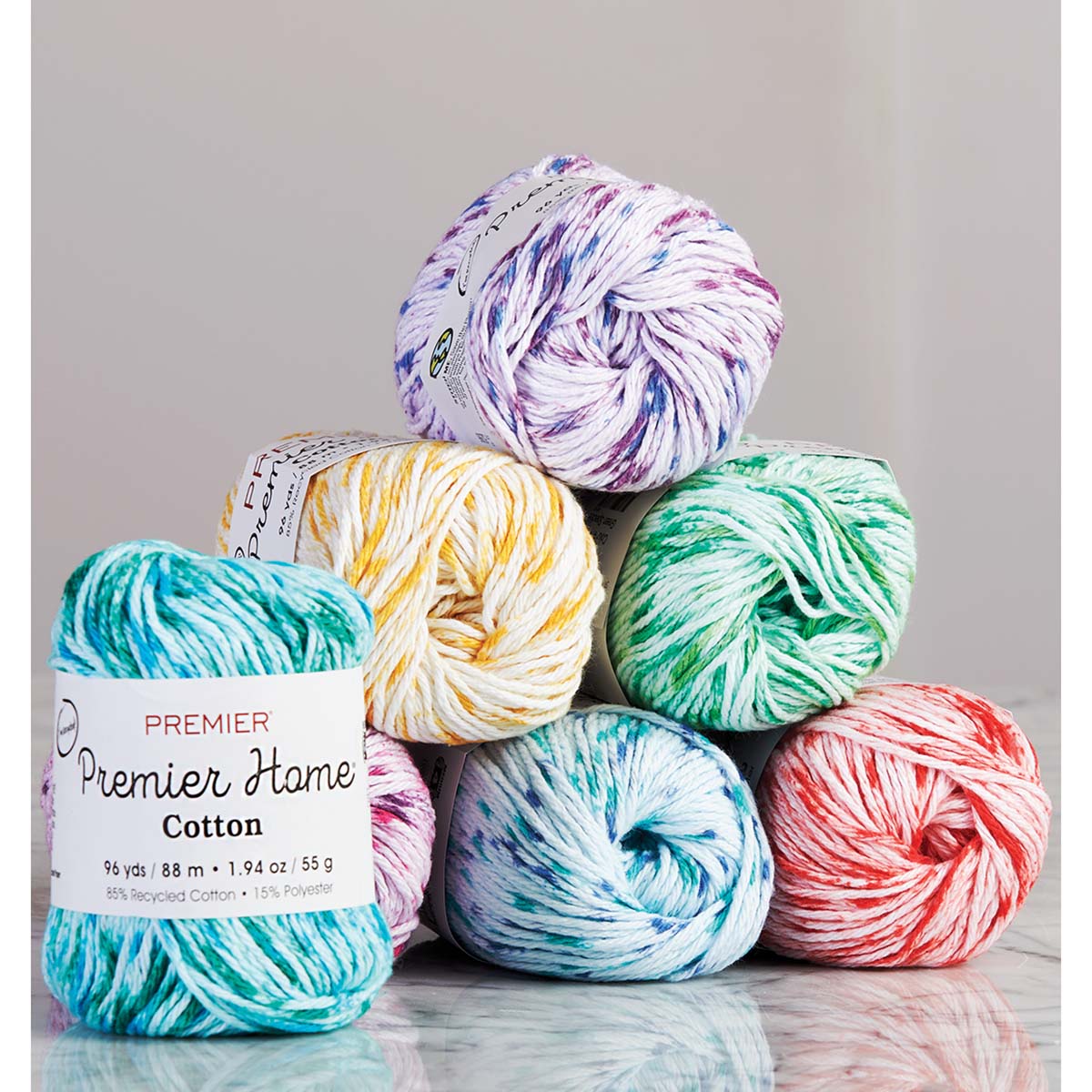 Premier  Home Cotton Speckles Yarn Pack