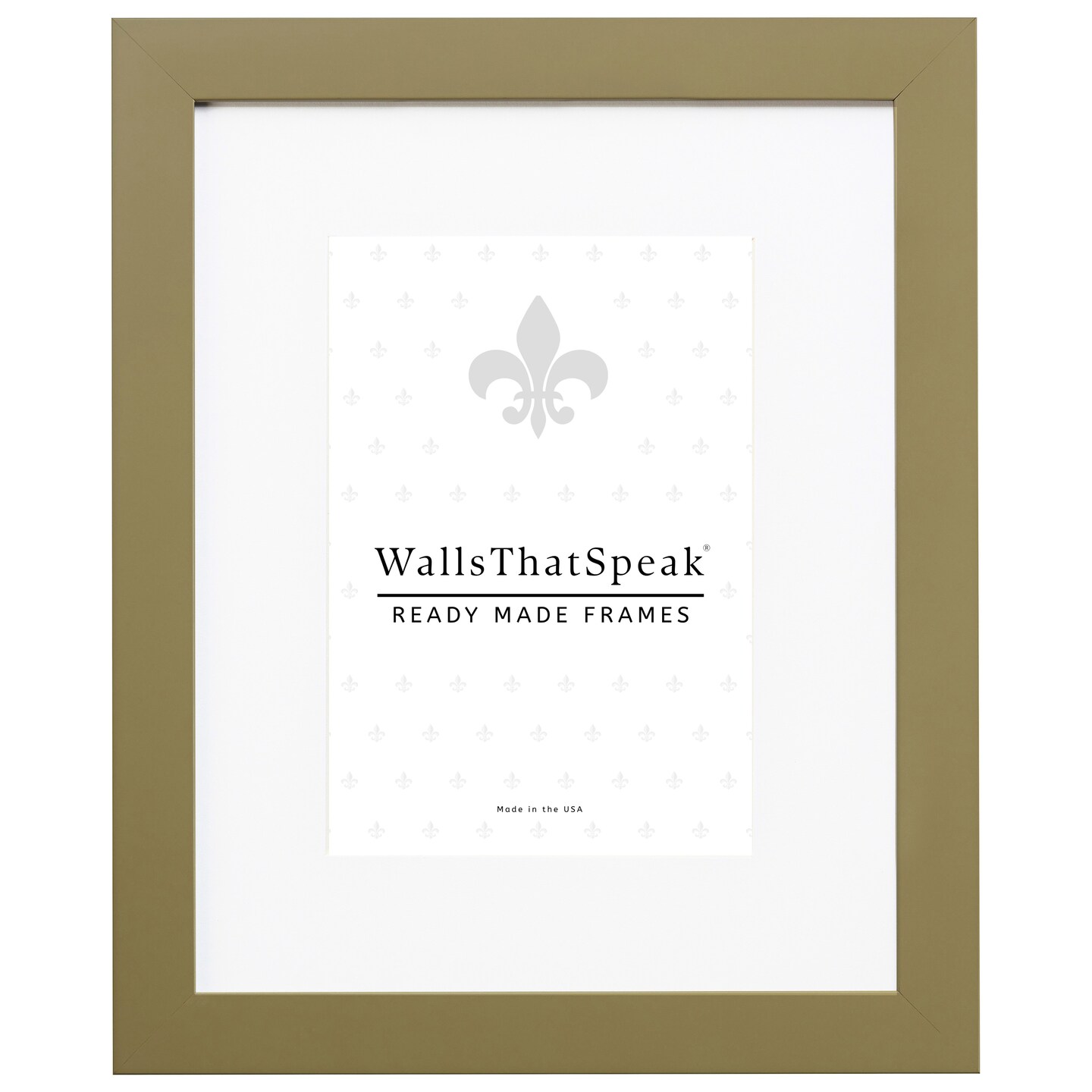 18x24 Matted Picture Frame, Confetti 0.875 Inch Wood  Moulding, Wall Display Frame for Art, Posters, or Photos by wallsthatspeak