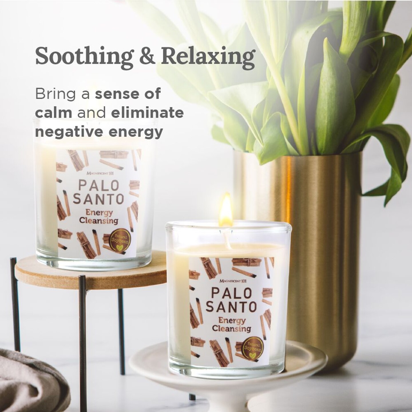 Magnificent 101 Palo Santo Smudge Candles - Thumbnail 2