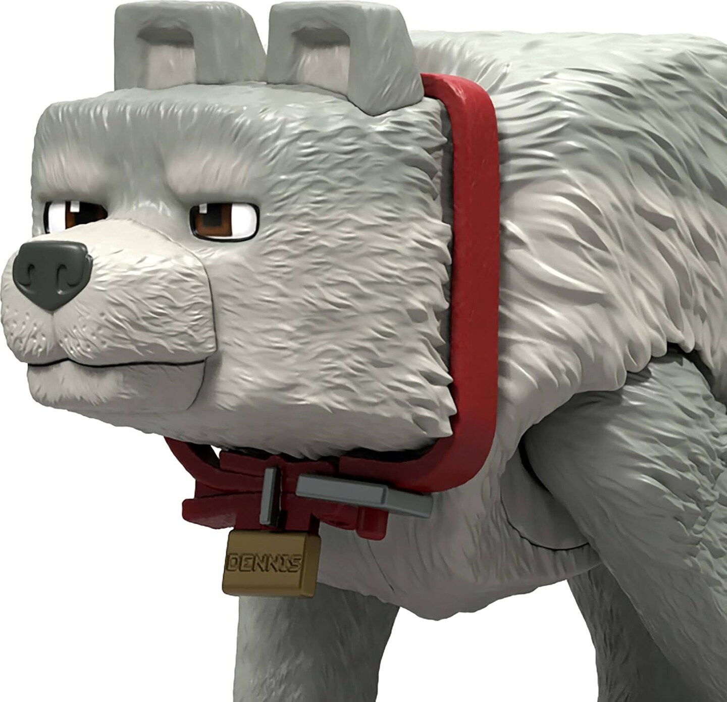 Mattel - Minecraft Movie 3.25&#x27;&#x27; Dennis the Wolf Figure with Accessories  [COLLECTABLES] Figure