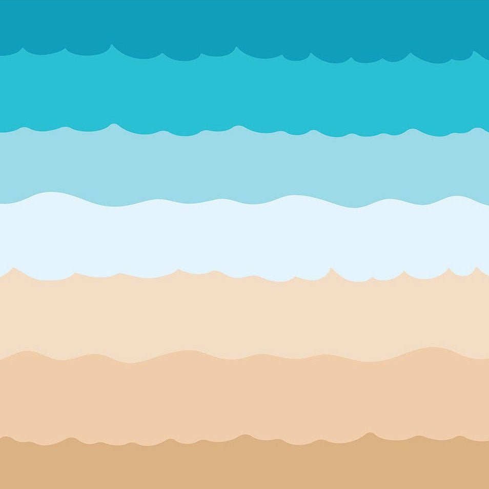 Makin' Waves Long Border - Honey Cuts - Stand-Alone Dies for Water, Waves, Clouds, Hills and More!