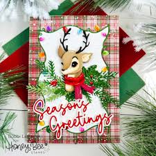 Lovely Layers: Vintage Reindeer - Honey Cuts - Stand-Alone Dies