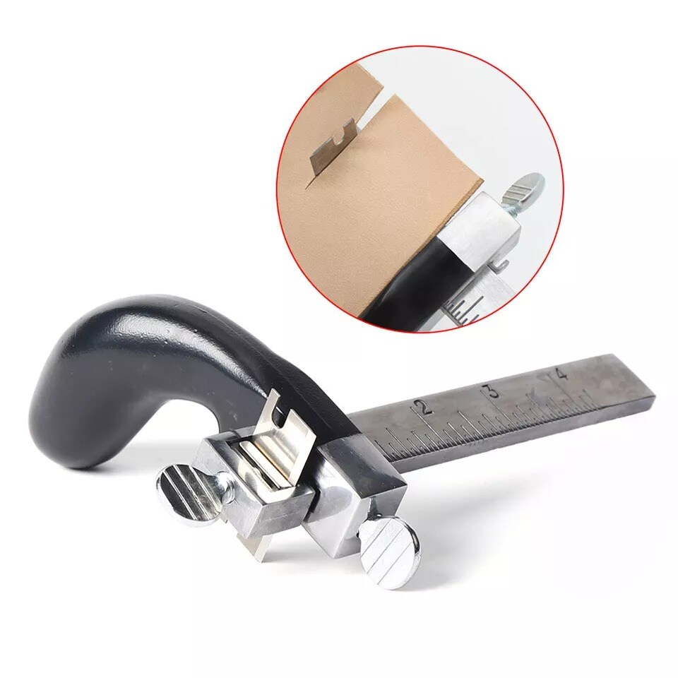 Leather Draw Gauge Tool Professional Strap Cutter Leather Strap Cutting Tool