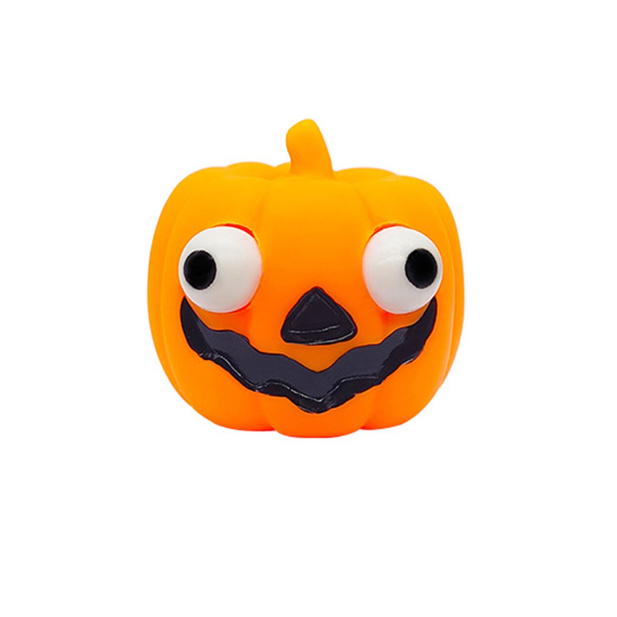 Popping Eye Pumpkin Squeeze Toy Halloween Sticking Tongue Out Pumpkin Slow Rebound Stress Relief Pumpkin Head Squishes