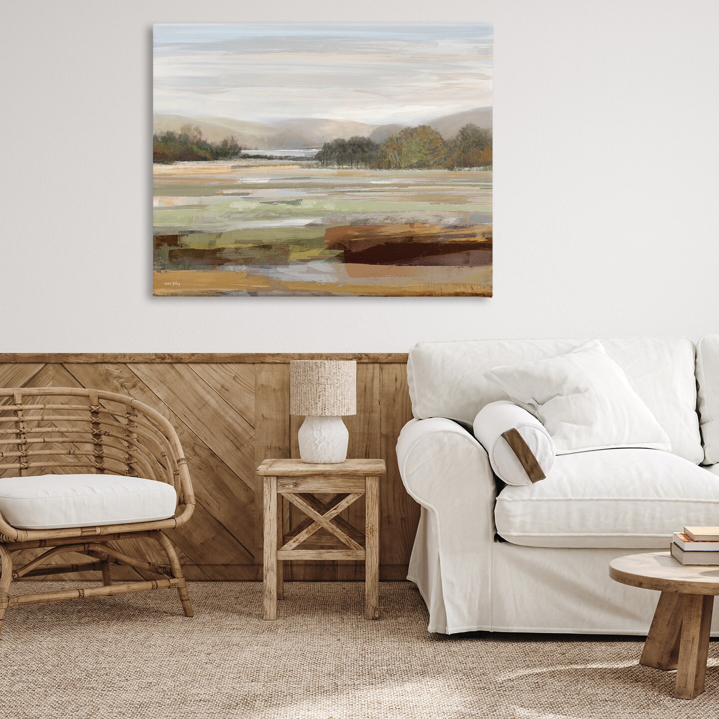 Stupell Industries Idyllic Countryside View Canvas Wall Art Design by Amber Sterling