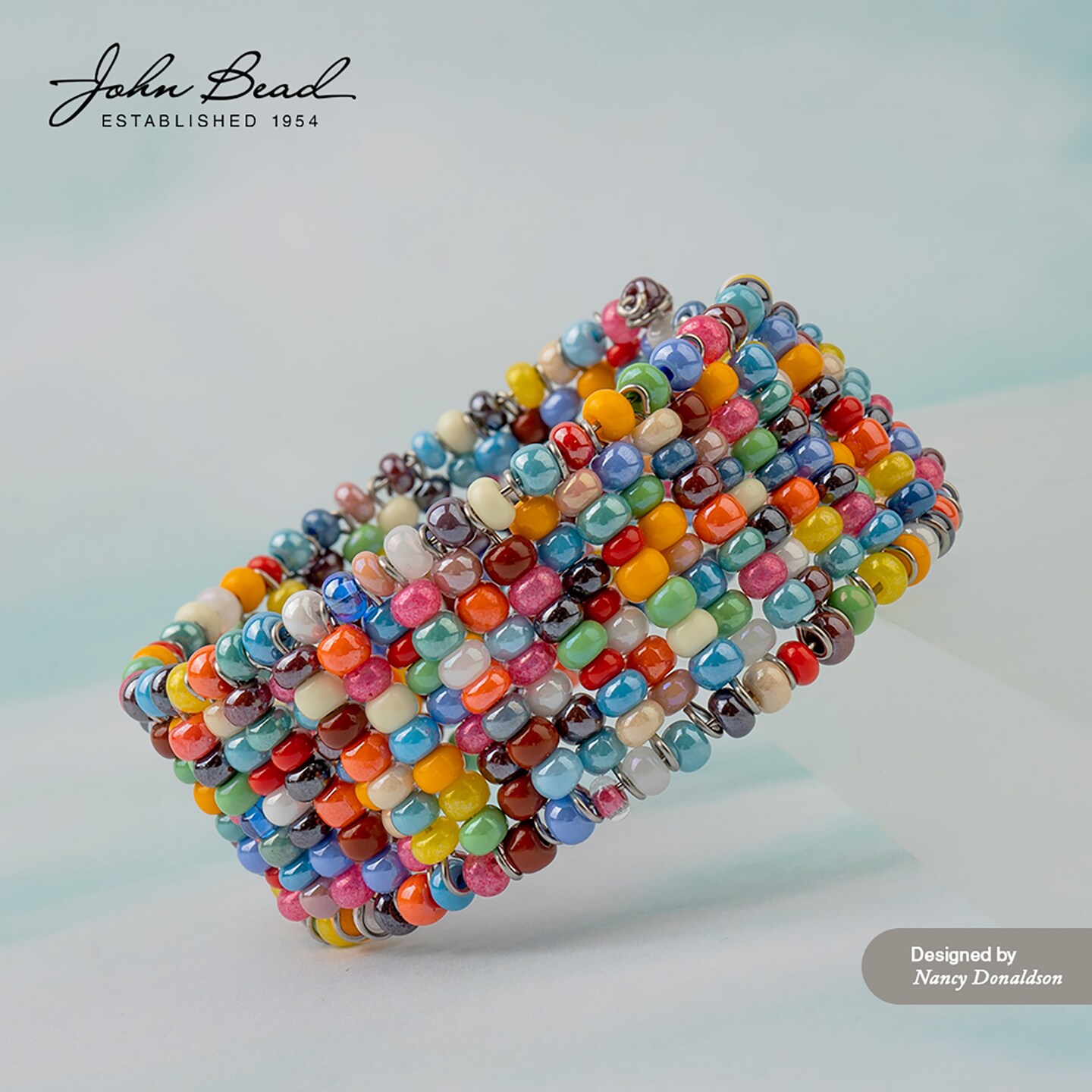 John Bead 6/0 Mixed Czech Glass Seed Beads, 100g