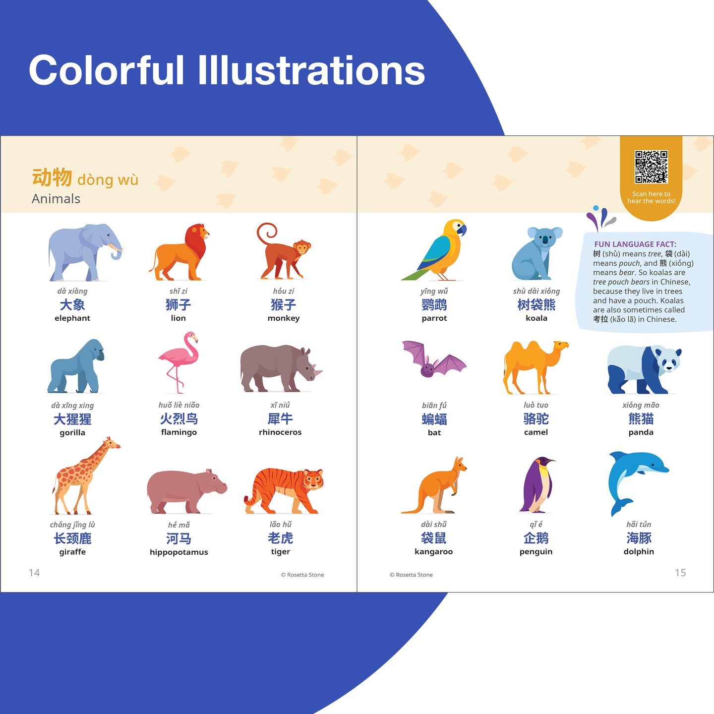 Rosetta Stone Mandarin Chinese Picture Dictionary (Simplified), Chinese Dictionary to Learn Chinese Vocabulary and Phrases, Dictionary for Kids and Adults, Mandarin Chinese English Dictionary