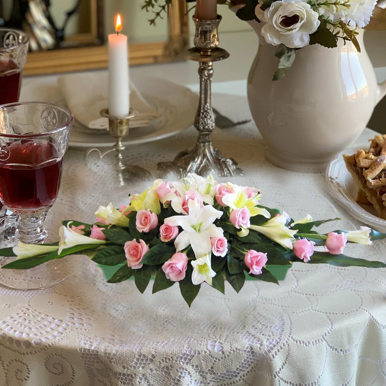 10pcs Floral Foam Round Bowls for Flower Arrangements