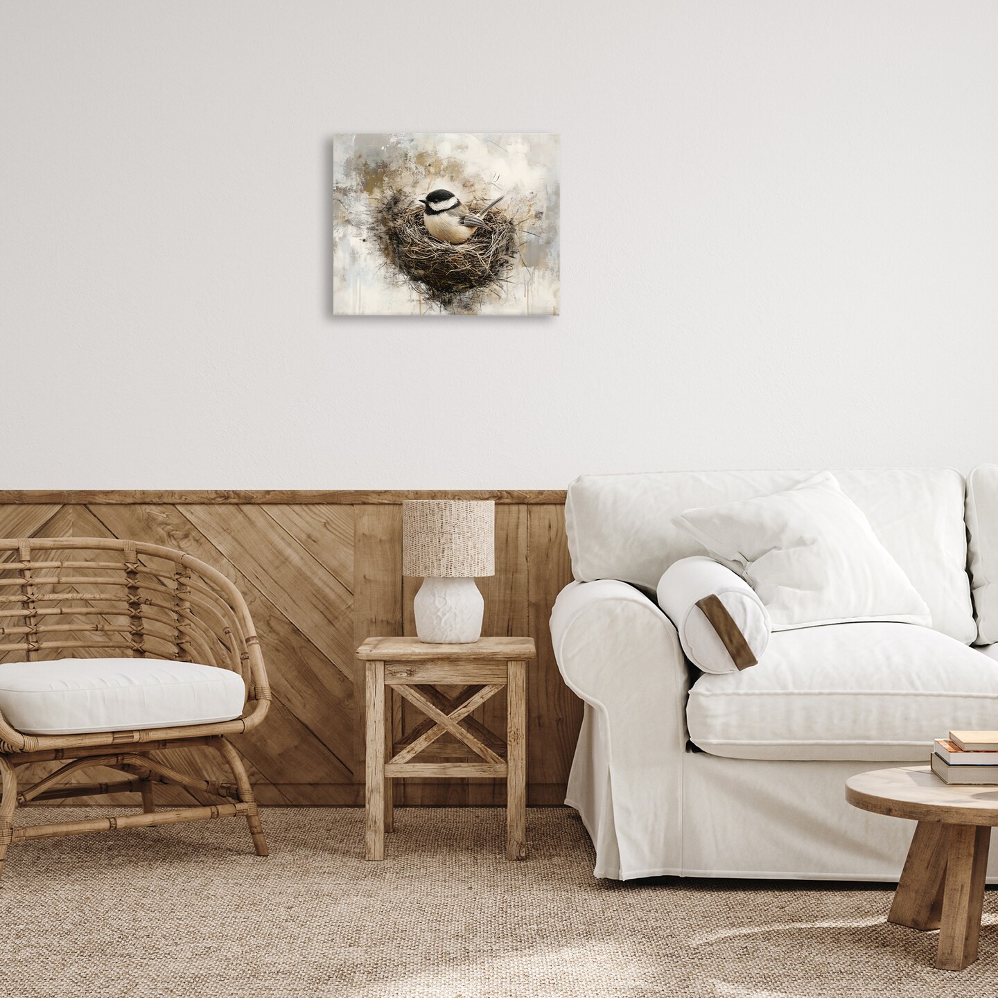 Stupell Industries Forest Bird In Nest Canvas By Franklyn Gregory