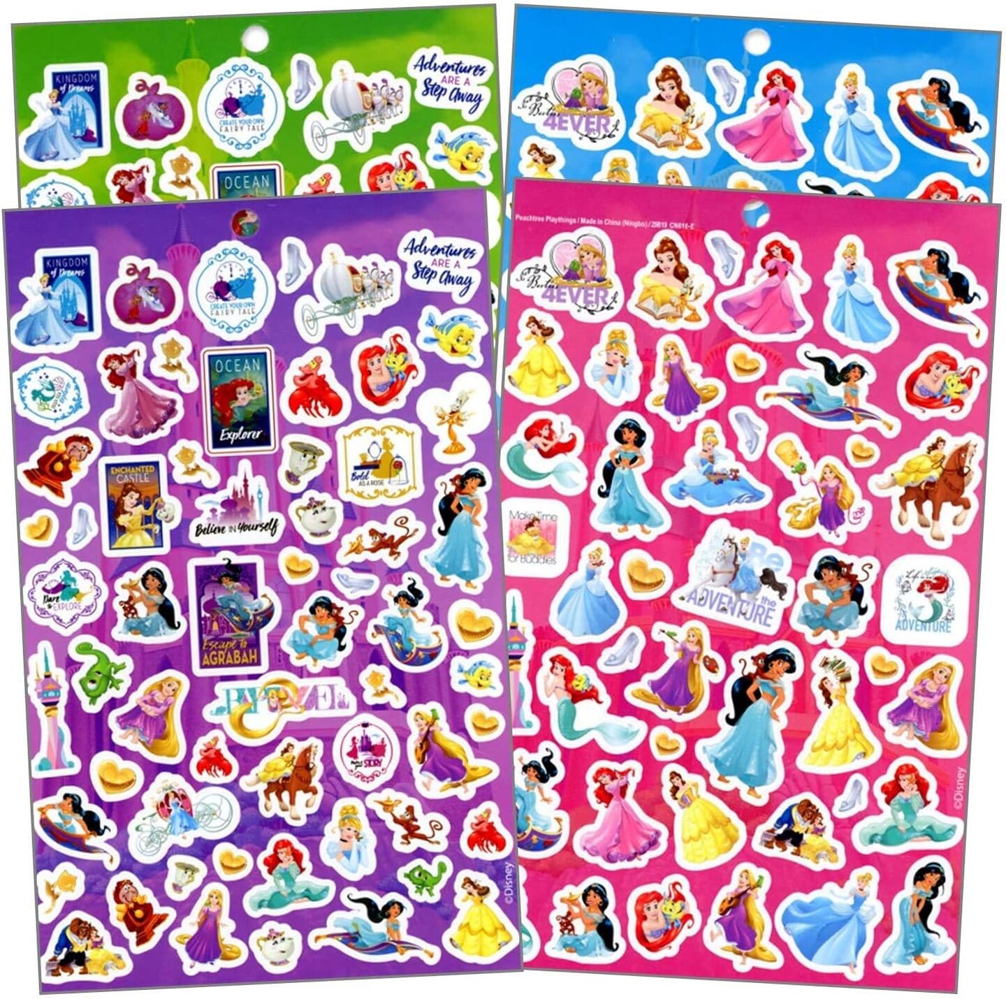 Princess Series Sticker Book Over 200+