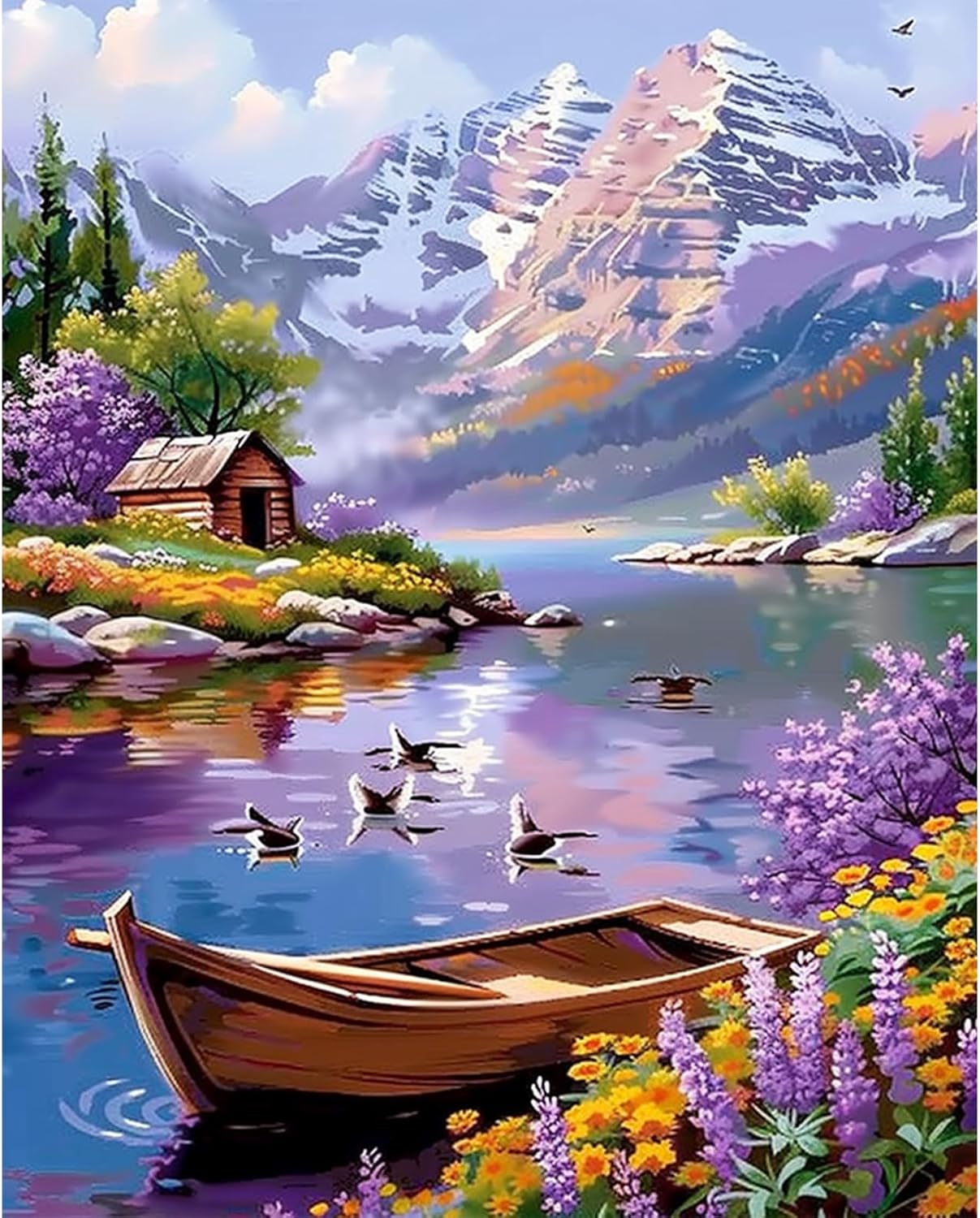 16x20 Inch Mountains Landscape Paint by Number Kit | Michaels