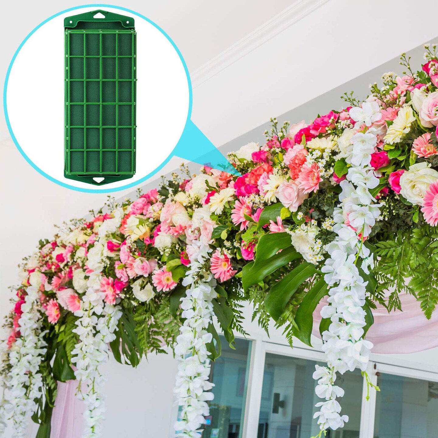 2 Pieces Floral Foam Cage Holder