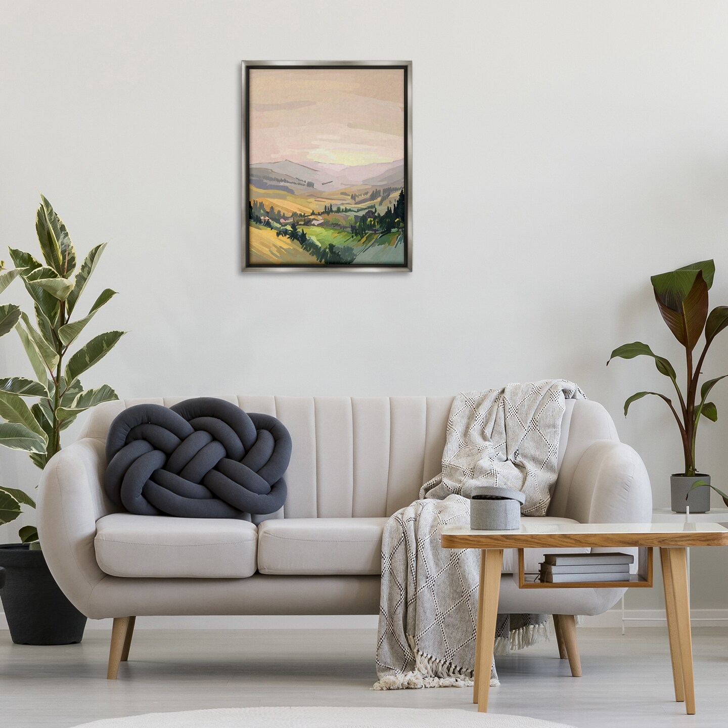 Stupell Industries Italian Countryside Hills Floating Frame By Amelia Noyes