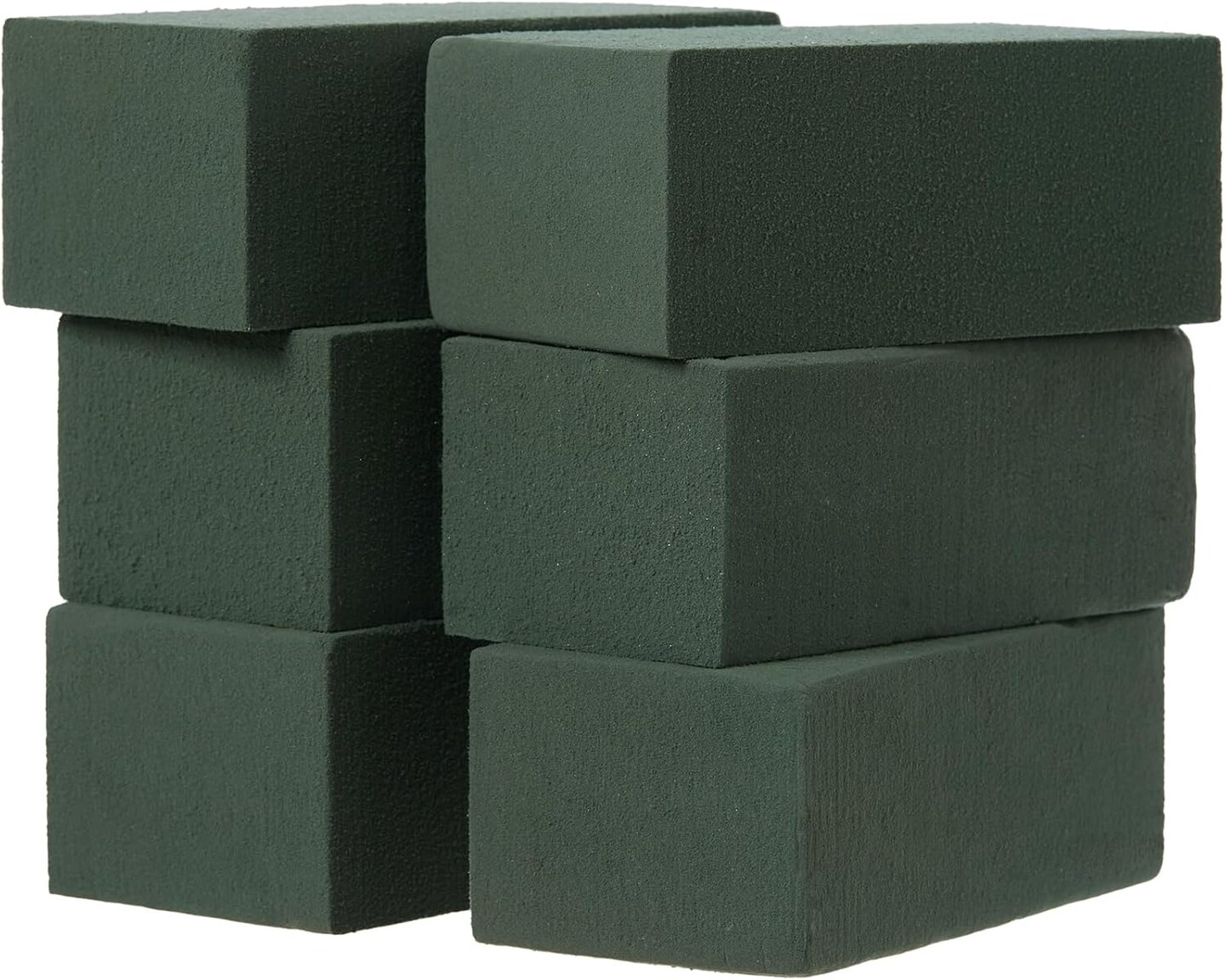 6x3x2.5 Inch Wet Floral Foam Blocks Rectangle