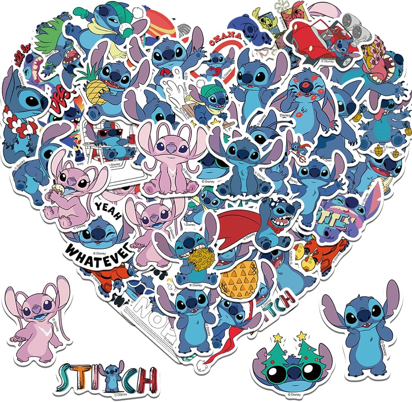 50Pcs Cute Cartoon Stickers
