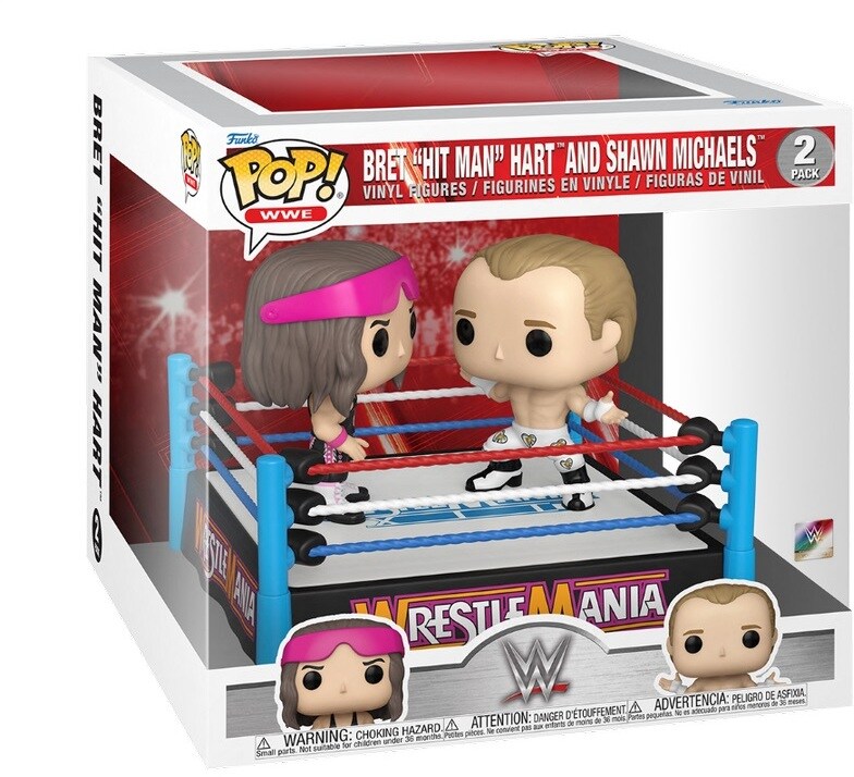 FUNKO POP! MOMENT: WWE - Bret Hart vs Shawn Michaels  [COLLECTABLES] Vinyl Figure