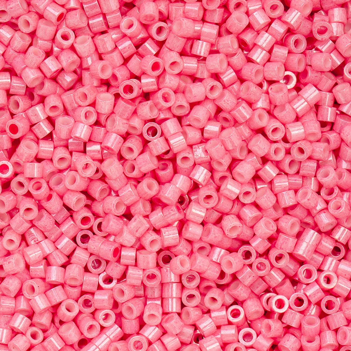 John Bead Opaque Finish Cylin Beads 11/0 Glass Cylindrical Seed Beads, 25g