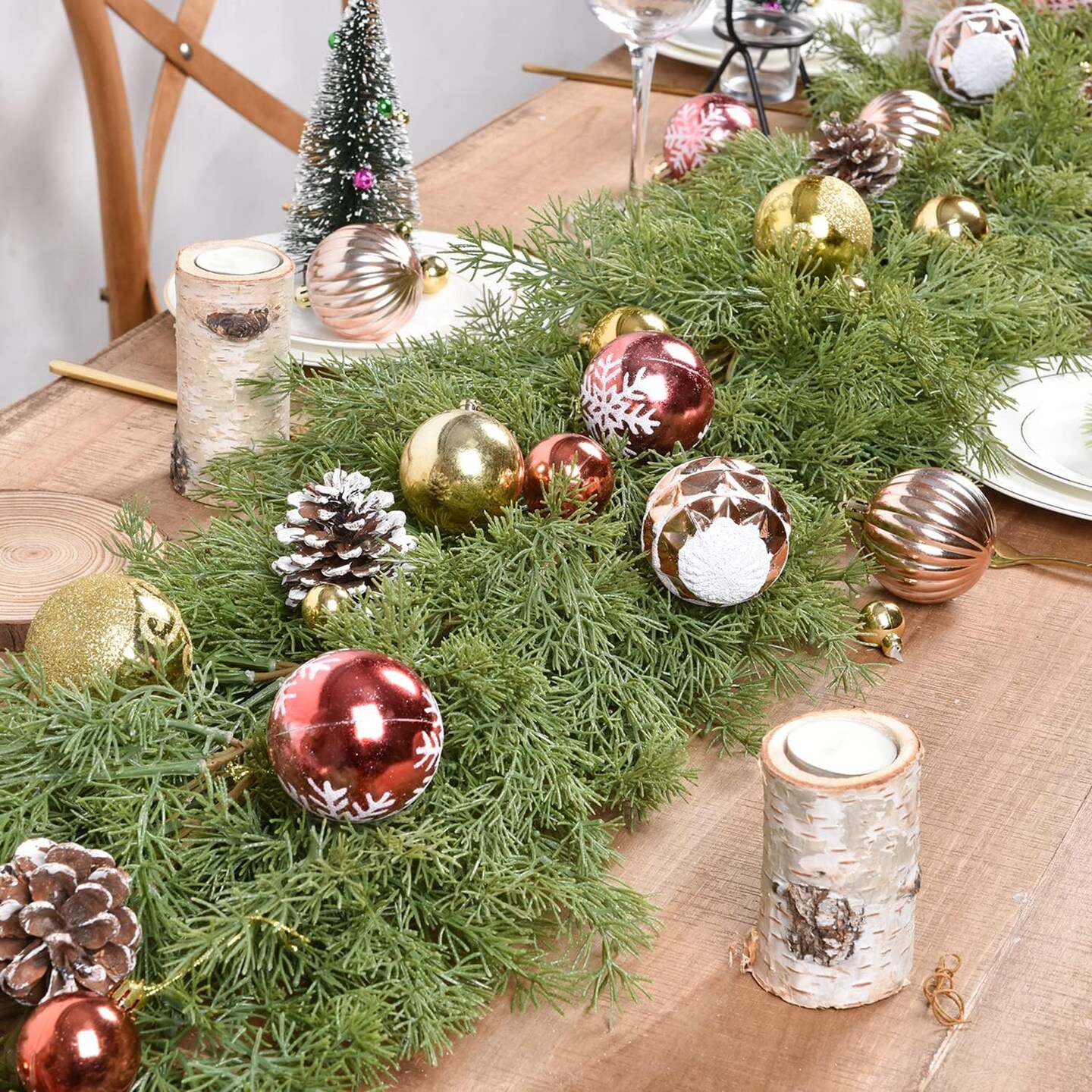 6FT Pine Christmas Garland Clearance(Green)