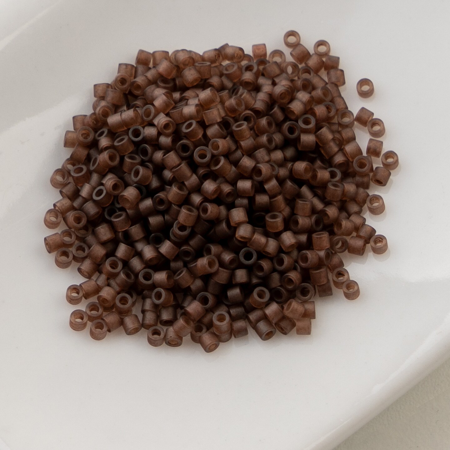 John Bead Opaque Finish Cylin Beads 11/0 Glass Cylindrical Seed Beads, 25g