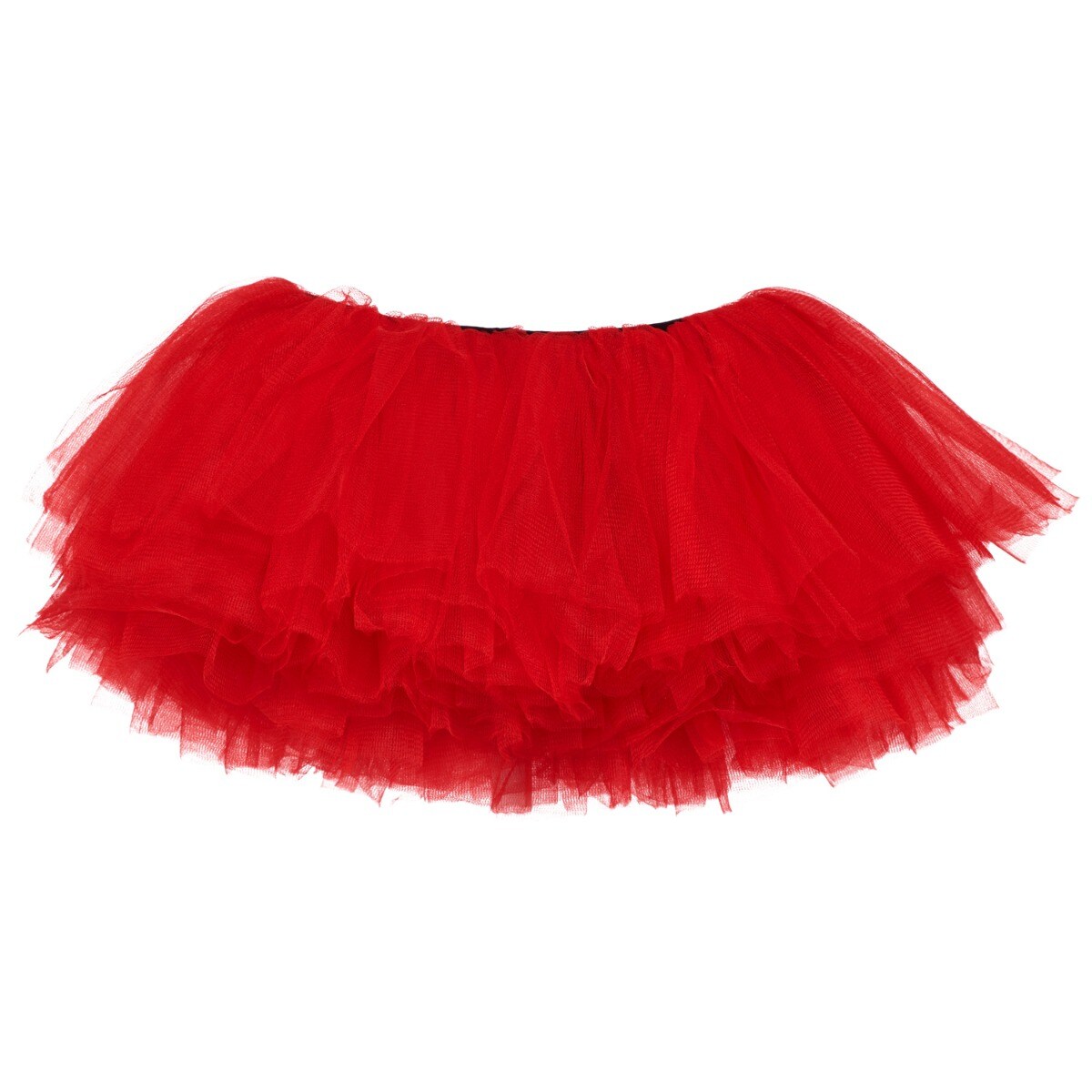 Big Girls Tutu 10-Layer Short Ballet Red