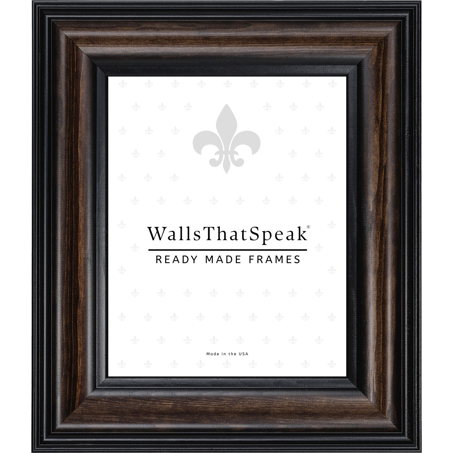 Potomac 2.5&#x22;, American Walnut Picture Frame by wallsthatspeak