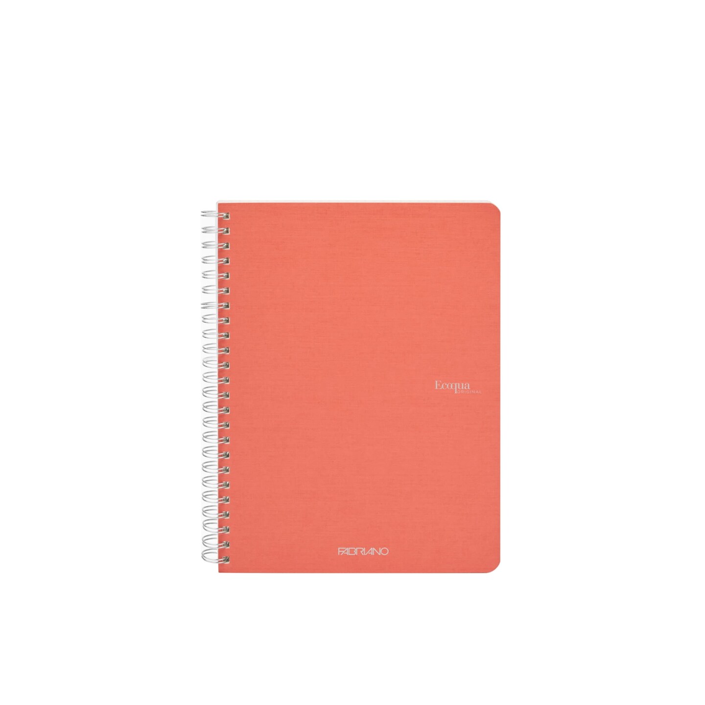 Fabriano Ecoqua Original Spiral-Bound Notebook, A5, 70 Sheets