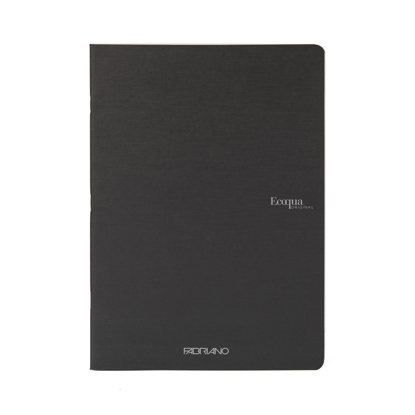 Fabriano Ecoqua Original Saddle-Stitched Notebook, Size A5, 40 Sheets, 5.8" x 8.3"