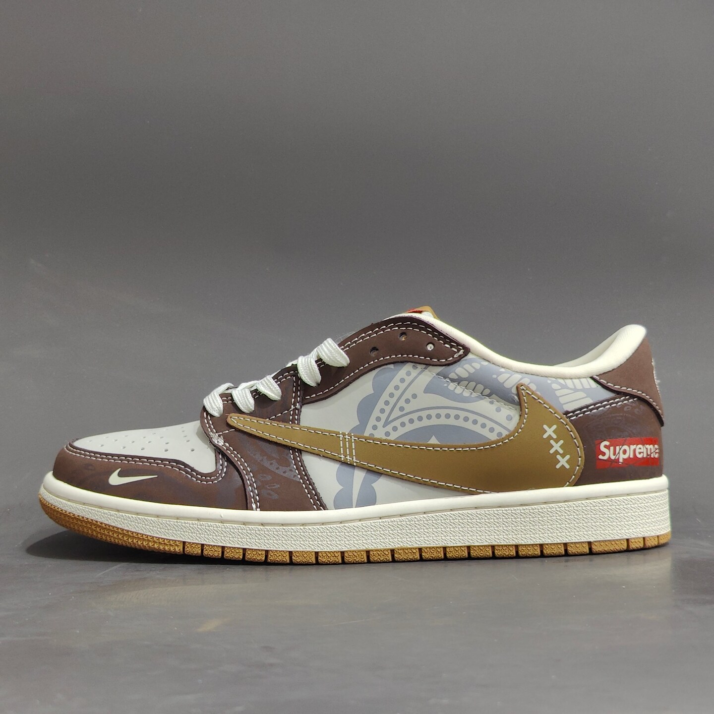 Supreme x Air Jordan 1 Low Sneaker | MakerPlace by Michaels
