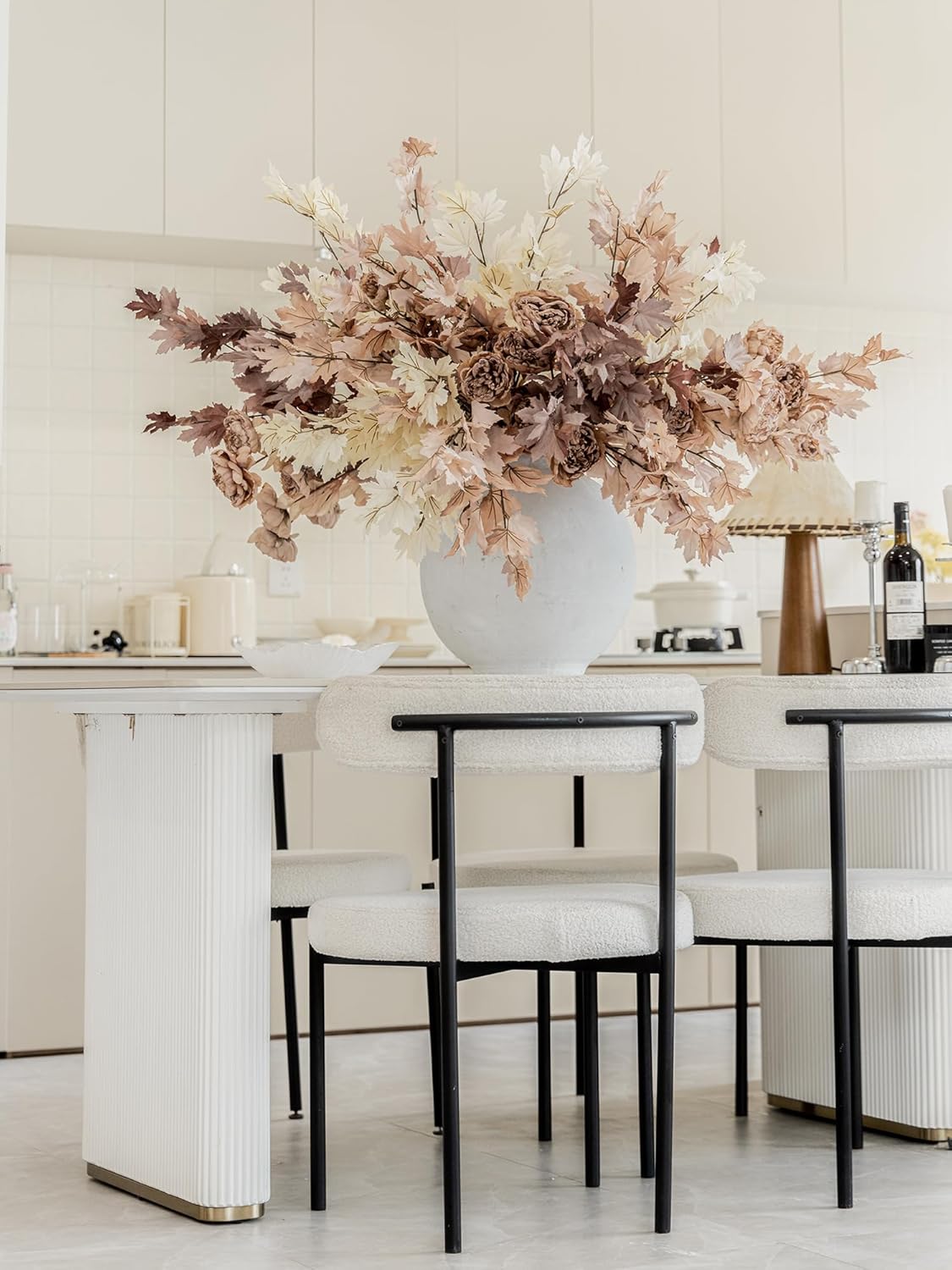 Artificial Fall Maple Leaf Stems