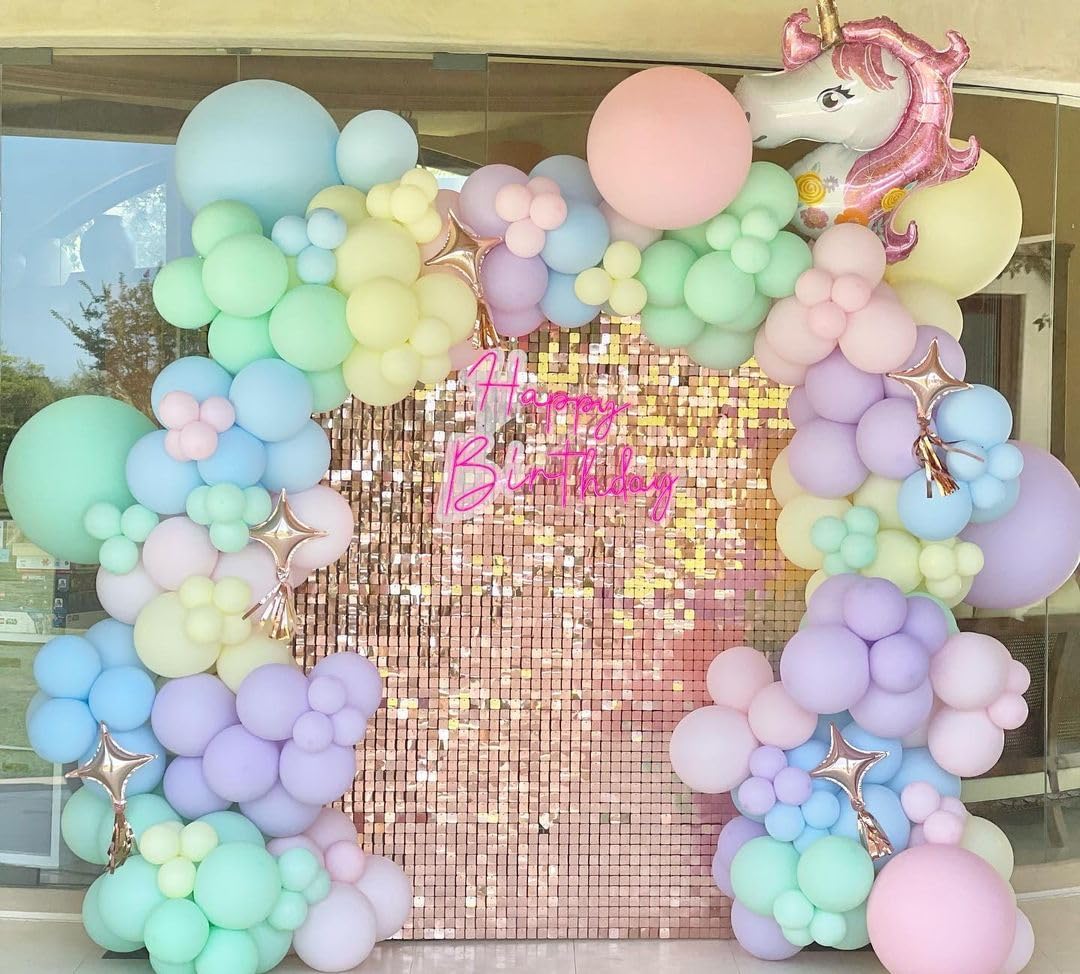 Latex Party Balloons - 50 Pack 12 inch Helium with 24 color choices