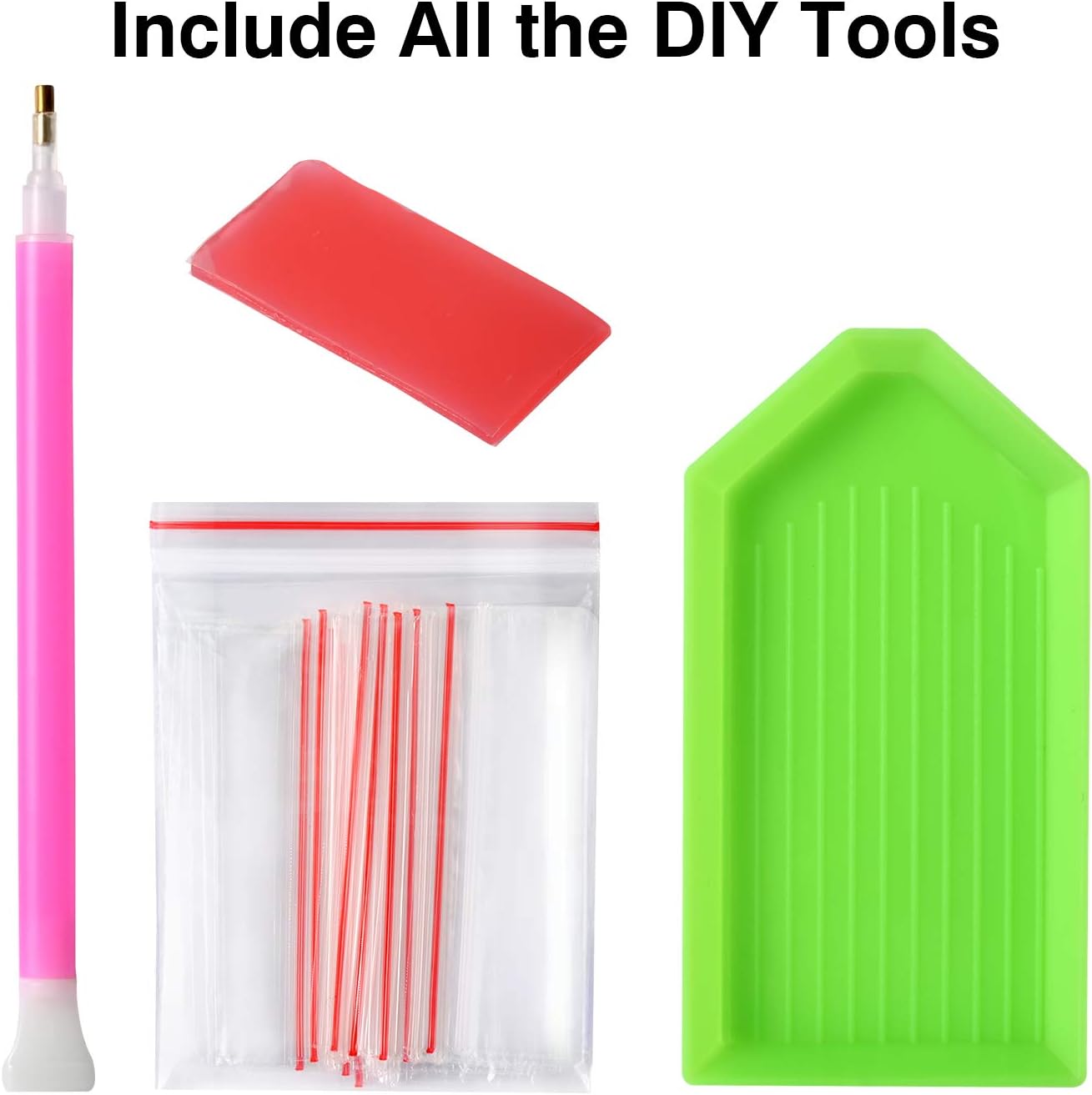 5D DIY Diamond Painting Kits for Adults, Flowers and Cacti Full Drill Embroidery