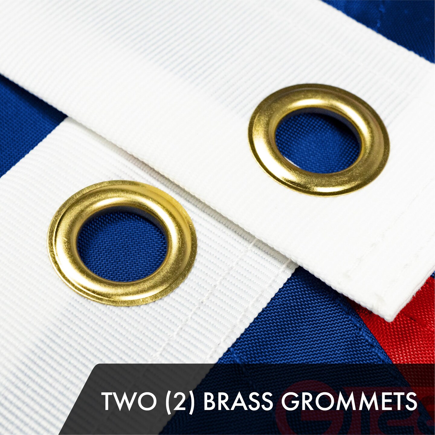 G128 Combo Pack: American USA Flag 4x6 Ft &#x26; Puerto Rico Puerto Rican Flag 4x6 Ft | Both ToughWeave Series Embroidered Polyester, Embroidered Design, Indoor/Outdoor, Brass Grommets