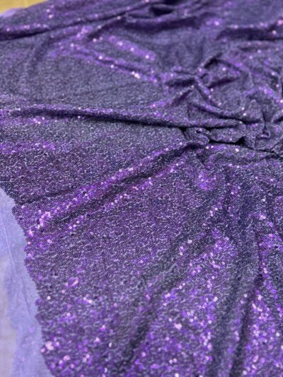 1 Yard Glitz Sequin Fabric Sparkling Mesh Material for Costumes Backdrops and Decor 50/54 Inches Wide