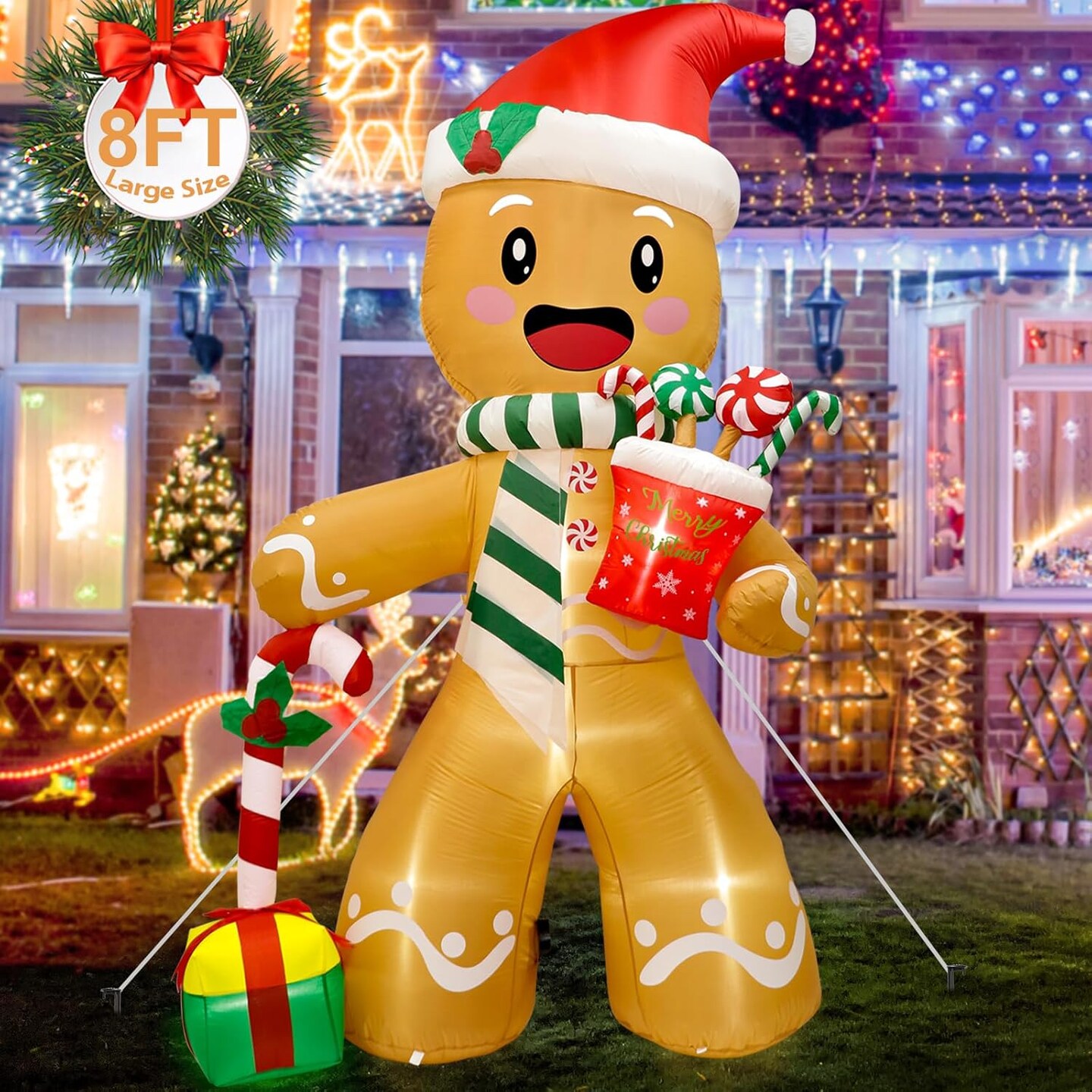 Hot Gingerbread Inflatable