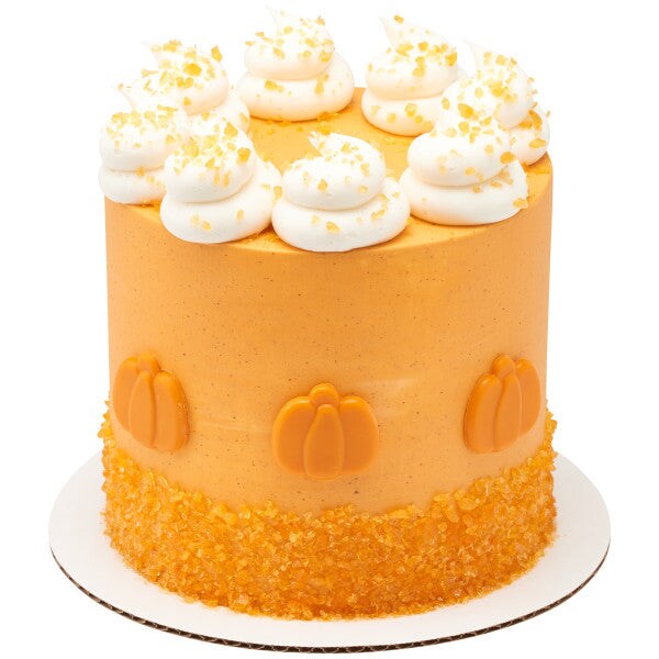 Pumpkin Spice Flavored Crunch Candy Bits Sugar Candy Decorations