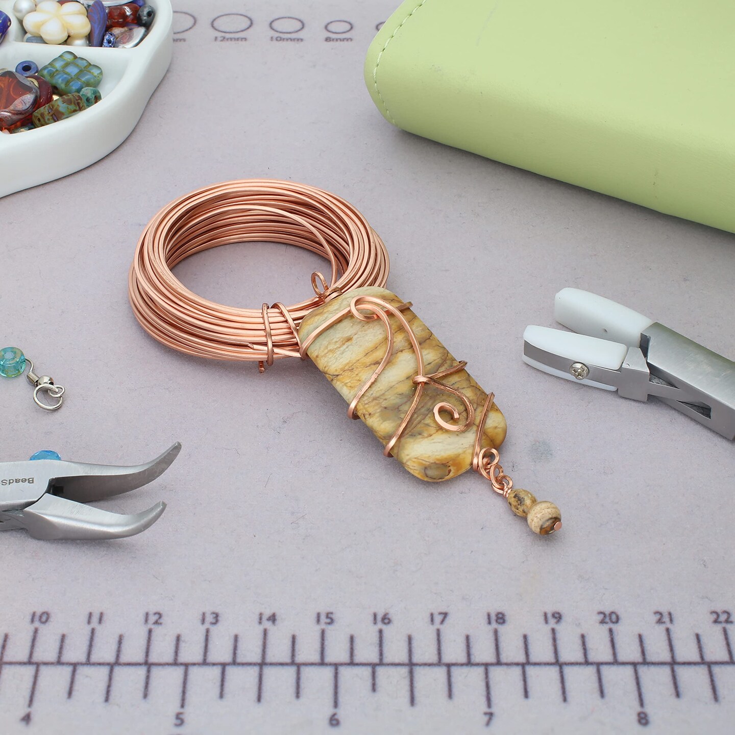 The Beadsmith Square Craft Soft Wire