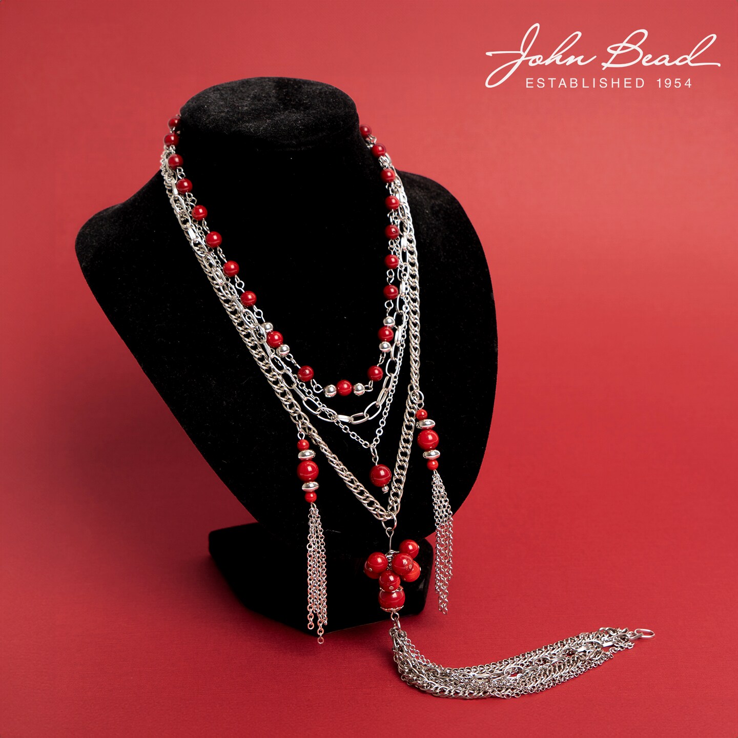 John Bead Stainless Steel Silver Crimp Beads