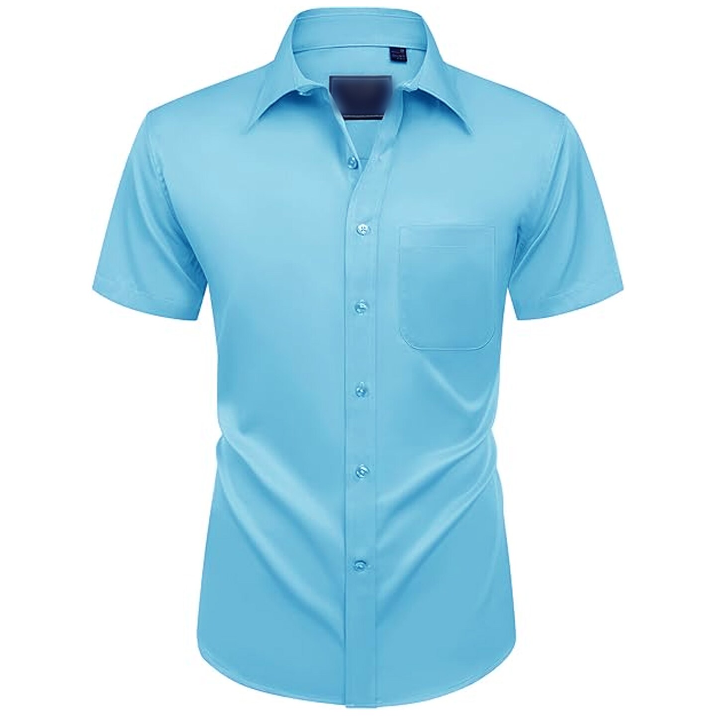 Light Blue Slim Fit Stylish Shirt