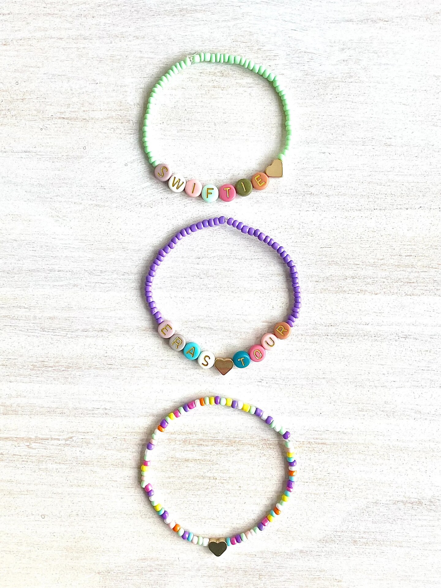 Set of 3 Taylor Swift Friendship Bracelets, Eras Tour