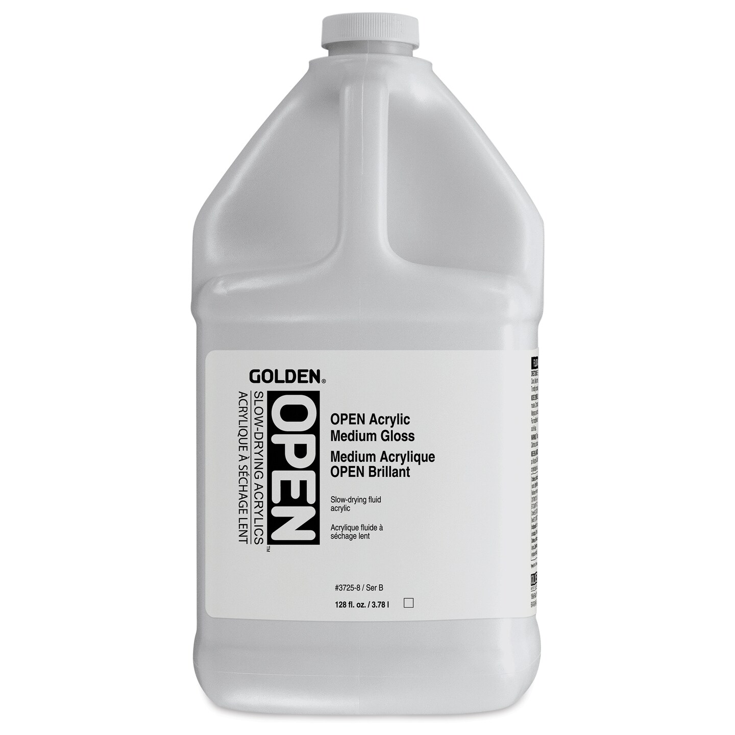 Golden Open Acrylic Medium - Gloss, 128 oz jar